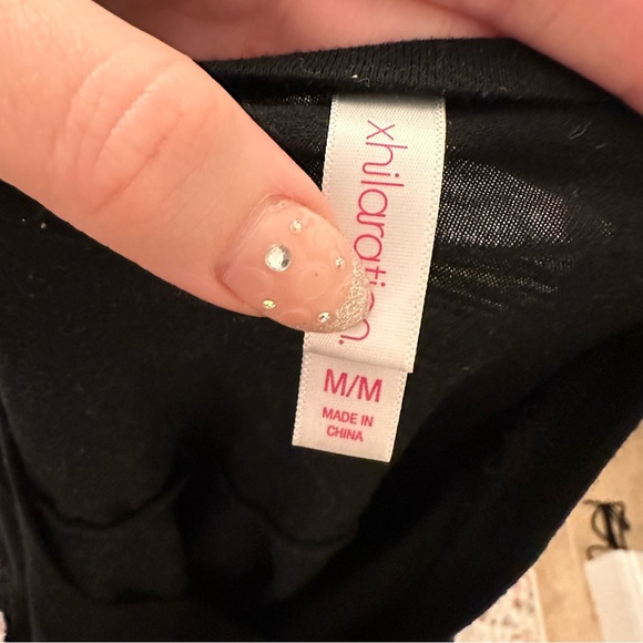 Xhilaration Black Sleeveless Fringe Top - Picture 4 of 4